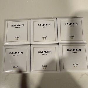 Balmain Paris White Soap Set of 6